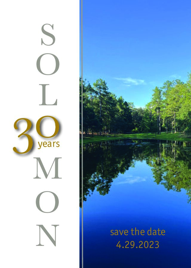 Solomon 30th Anniversary Celebration